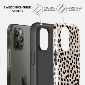 Burga Tough Back Cover MagSafe für das iPhone 12 (Pro) - Almond Latte