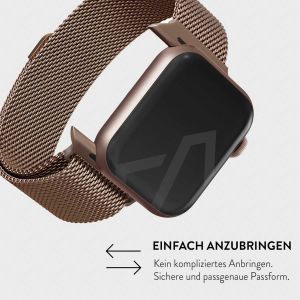 Burga Mailändische armband für das Apple Watch Series 1-9 / SE - 38/40/41mm - Rose Gold