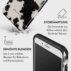 Burga Tough Back Cover für das iPhone SE (2022 / 2020) / 8 / 7 - Achromatic