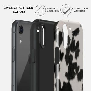 Burga Tough Back Cover für das iPhone Xr - Achromatic