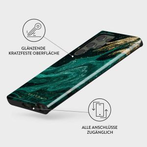 Burga Tough Back Cover für das Samsung Galaxy S23 Ultra - Emerald Pool