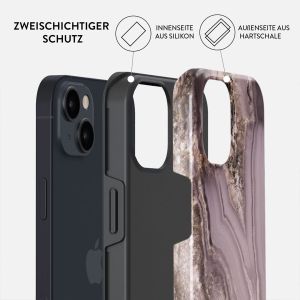 Burga Tough Back Cover für das iPhone 15 Plus - Golden Taupe