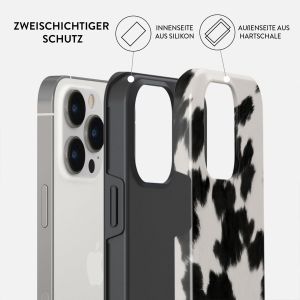 Burga Tough Back Cover für das iPhone 15 Pro - Achromatic