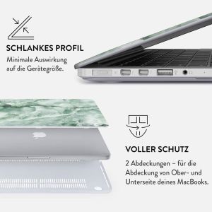 Burga Hardshell Hülle für das MacBook Pro 13 Zoll (2020 / 2022) - A2289 / A2251 - Pistachio Cheesecake