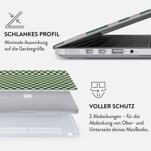 Burga Hardshell Hülle für das MacBook Air 13 Zoll (2018-2020) - A1932 / A2179 / A2337 - Ivy League