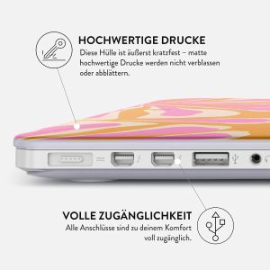 Burga Hardshell Hülle für das MacBook Air 13 Zoll (2022) / Air 13 Zoll (2024) M3 chip - A2681 / A3113 - Aloha