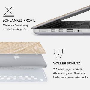 Burga Hardshell Hülle für das MacBook Pro 14 Zoll (2021) / Pro 14 Zoll (2023) M3 chip - A2442 / A2779 / A2918 - Full Glam