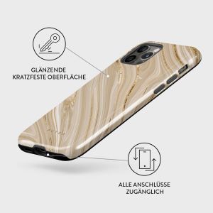 Burga Tough Back Cover MagSafe für das iPhone 12 (Pro) - Full Glam