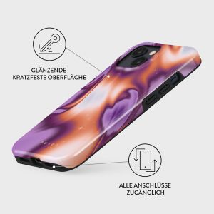 Burga Tough Back Cover für das iPhone 15 Plus - Nebula