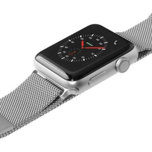 Laut Steel Loop für das Apple Watch Series 1-9 / SE - 38/40/41 mm - Silber