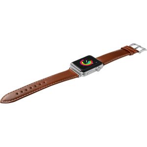 Laut Oxford Leather für das Apple Watch Series 1-9 / SE - 38/40/41 mm -Tobacco
