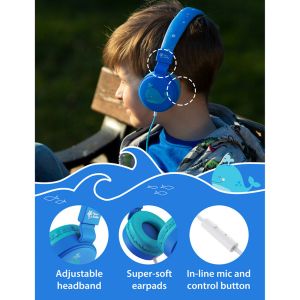 Planet Buddies ﻿Kopfhörer für Kinder - Wal