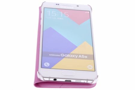 Luxus Slim Klapphülle Rosa für Samsung Galaxy A5 (2016)