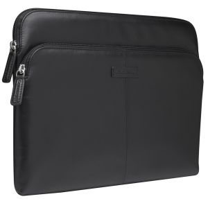dbramante1928 Skagen Pro+ Sleeve - Laptop Hülle 14 Zoll - Laptop Sleeve - Echtes Leder - MacBook Pro 14 Zoll - Black
