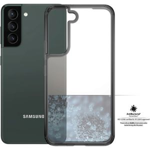 PanzerGlass ClearCase AntiBacterial für das Samsung Galaxy S22 Plus - Crystal Black