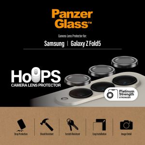 PanzerGlass Kameraprotektor Hoop Optic Rings für das Samsung Galaxy Z Fold 5