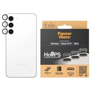 PanzerGlass Kameraprotektor Hoop Optic Rings für das Samsung Galaxy S23 FE