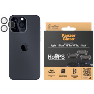 PanzerGlass Kameraprotektor Hoop Optic Rings für das iPhone 15 Pro / 15 Pro Max