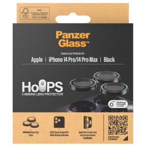 PanzerGlass Kameraprotektor Hoop Optic Rings für das iPhone 14 Pro / 14 Pro Max