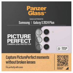 PanzerGlass Kameraprotektor aus Glas für das Samsung Galaxy S24 Plus