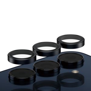 PanzerGlass Kameraprotektor Hoop Optic Rings für das Samsung Galaxy A55 - Black