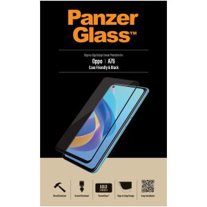 PanzerGlass Case Friendly Antibakterieller Screen Protector für das Oppo A76 (4G) / A96