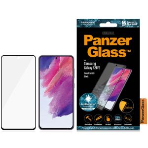 PanzerGlass Case Friendly Antibakterieller Screen Protector für das Samsung Galaxy S21 FE - Schwarz