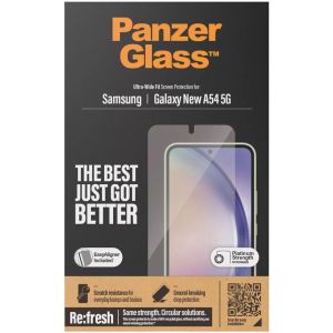 PanzerGlass Refresh Ultra-Wide Fit Anti-Bacterial Screenprotector für das Samsung Galaxy A54