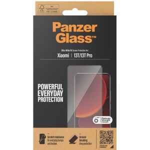 PanzerGlass Ultra-Wide Fit Antibakterieller Displayschutz für das Xiaomi 13T / 13T Pro