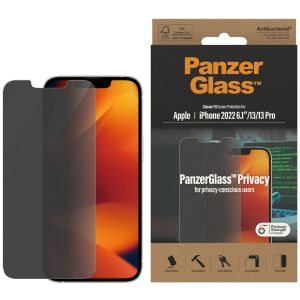 PanzerGlass Privacy Case Friendly Anti-Bacterial Displayschutzfolie für das iPhone 14