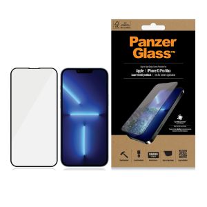 PanzerGlass Case Friendly Antibakterieller Screen Protector für das iPhone 13 Pro Max - Schwarz