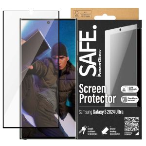 PanzerGlass SAFE Refresh Ultra Wide Fit Screenprotector inkl. Applikator für das Samsung Galaxy S24 Ultra