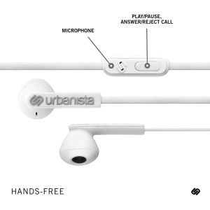 Urbanista San Francisco - Kopfhörer - Verdrahtete Kopfhörer - AUX / 3,5 mm Klinkenanschluss - Fluffy Cloud