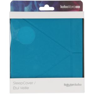 Kobo SleepCover Klapphülle Blau für das Libra H2O