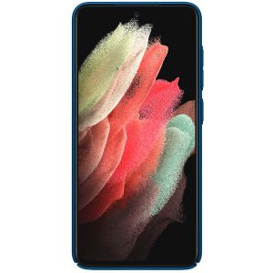 Nillkin Super Frosted Shield Case für das Samsung Galaxy S21 FE - Blau