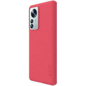 Nillkin Super Frosted Shield Case für das Xiaomi 12 Pro - Rot