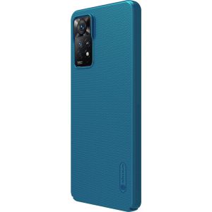 Nillkin Super Frosted Shield Case für das Xiaomi Redmi Note 11 (4G) / Note 11S (4G) - Blau