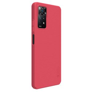 Nillkin Super Frosted Shield Case für das Xiaomi Redmi Note 11 Pro - Rot