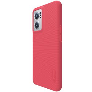 Nillkin Super Frosted Shield Case für das OnePlus Nord CE 2 5G - Rot