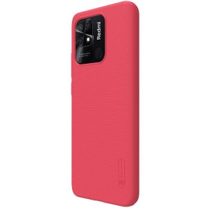 Nillkin Super Frosted Shield Case für das Xiaomi Redmi 10C - Rot