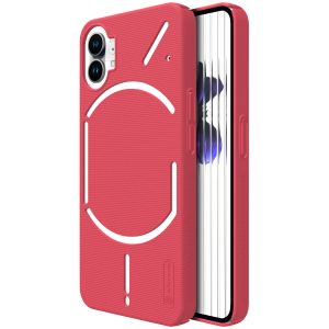 Nillkin Super Frosted Shield Case für das Nothing Phone (1) - Rot