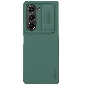 Nillkin CamShield Silky Silikon Case für das Samsung Galaxy Z Fold 5 - Grün