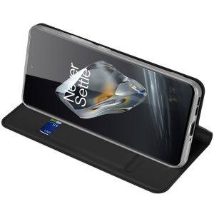 Dux Ducis Slim TPU Klapphülle für das OnePlus 12 - Schwarz