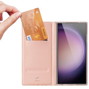 Dux Ducis Slim TPU Klapphülle für das Samsung Galaxy S24 Ultra - Rose Gold