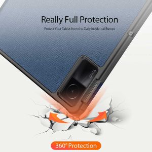 Dux Ducis Domo Klapphülle für das Xiaomi Redmi Pad SE - Dunkelblau