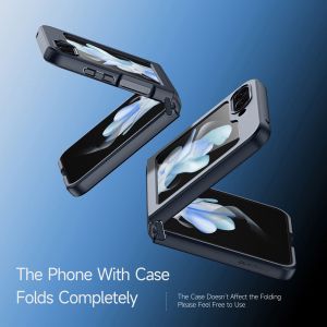 Dux Ducis Aimo Back Cover für das Samsung Galaxy Z Flip 5 - Transparent