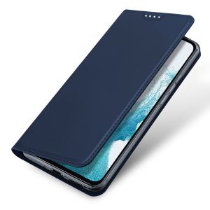 Dux Ducis Slim TPU Klapphülle für das Samsung Galaxy A54 (5G) - Dunkelblau