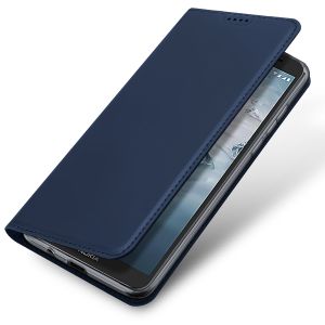 Dux Ducis Slim TPU Klapphülle für das Nokia C2 2nd Edition - Dunkelblau