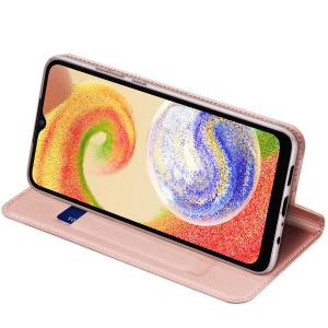 Dux Ducis Slim TPU Klapphülle für das Samsung Galaxy A04 - Rose Gold
