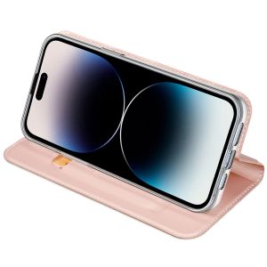 Dux Ducis Slim TPU Klapphülle für das iPhone 14 Pro - Rose Gold